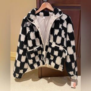 Free People Movement Checkered Fleece